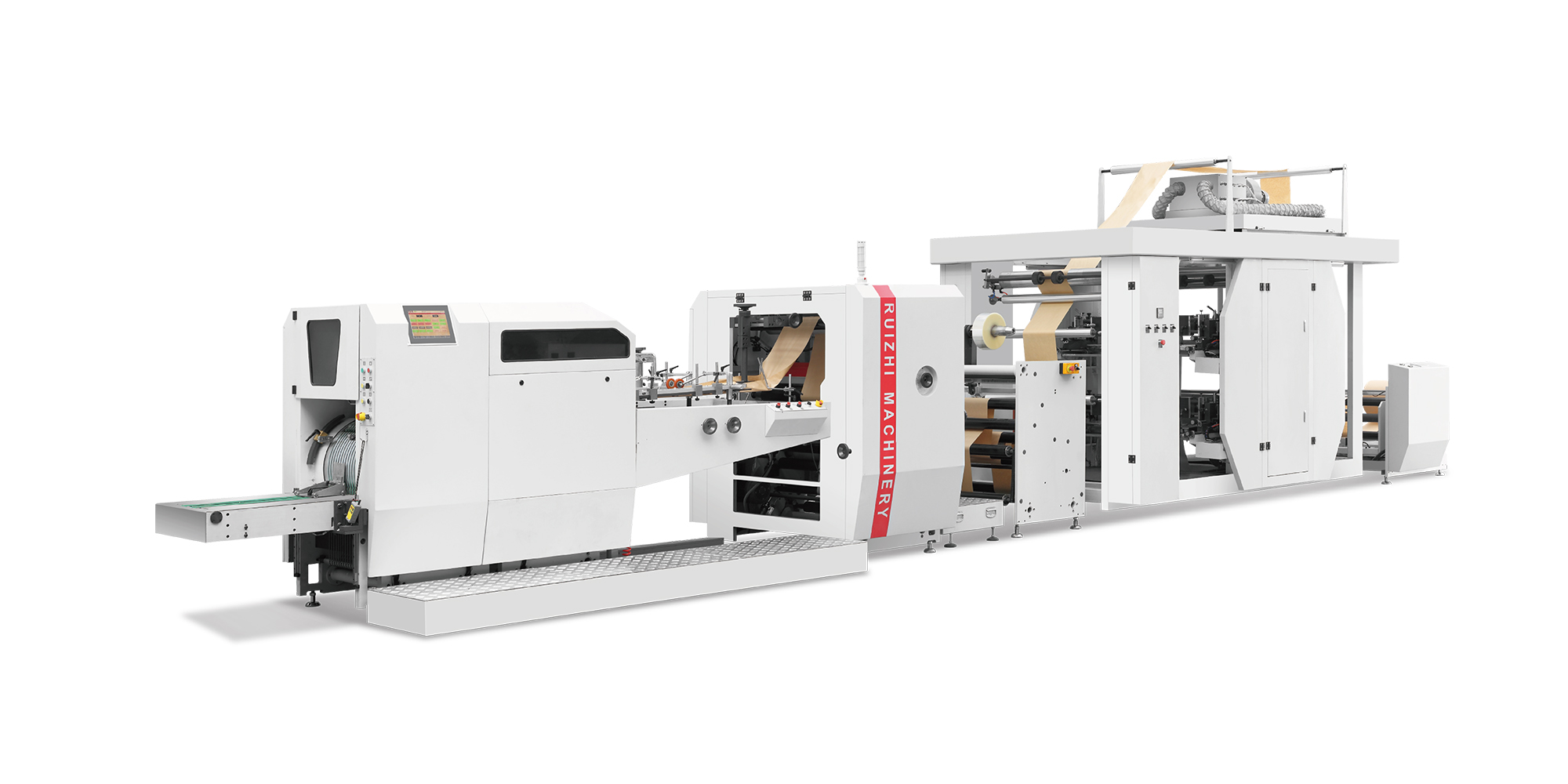 智能融合,開啟包裝生產新時代——G350J尖底紙袋機連印刷機 G350J尖底紙袋機連印刷機