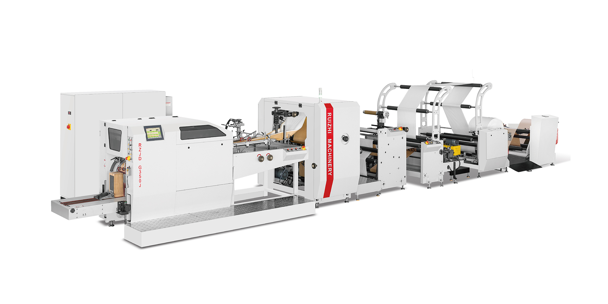 RZJD-G350J(2PLY)尖底紙袋制造機