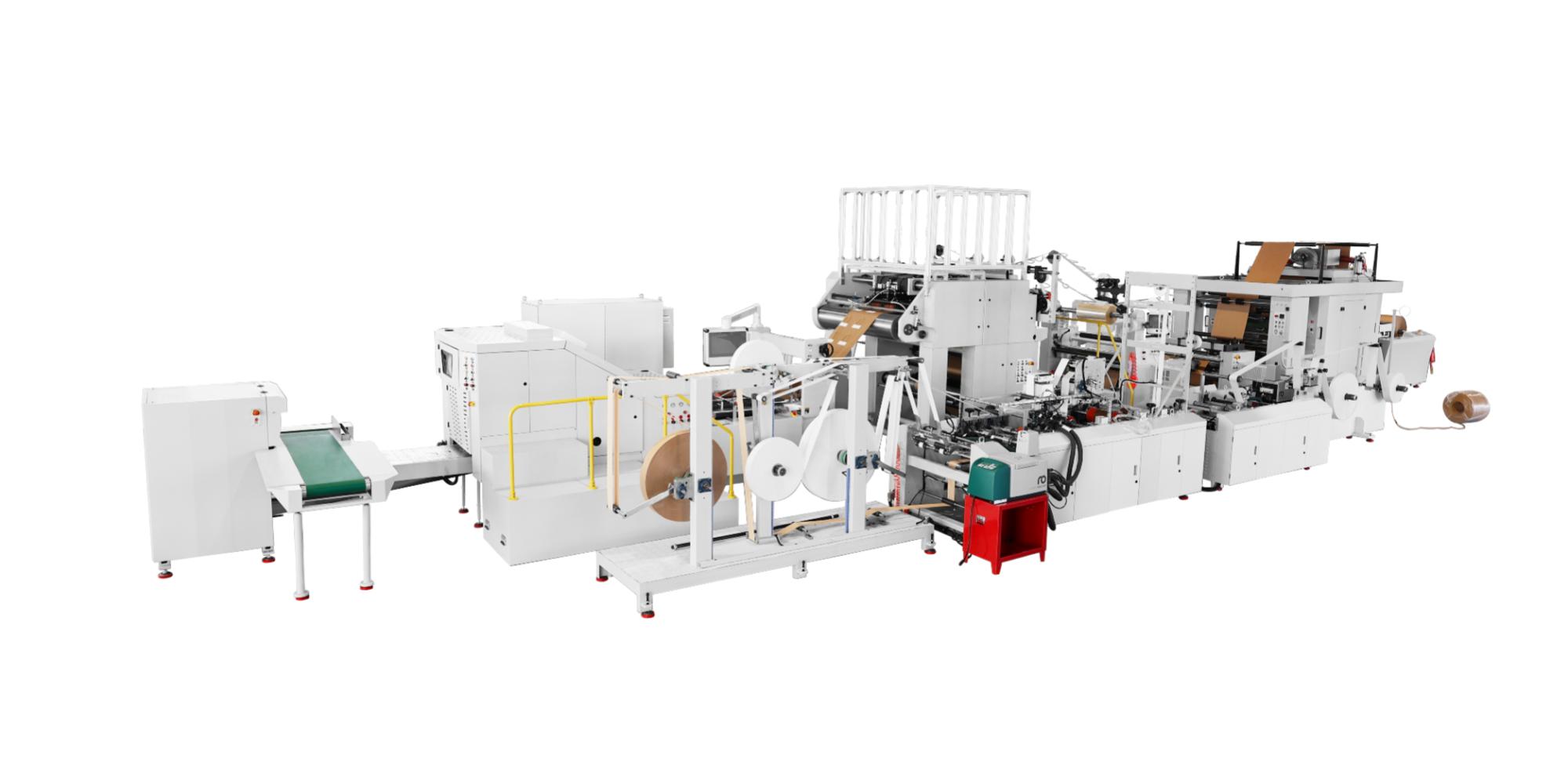 RZFD-450ATF圓扁一體手柄方底紙袋機