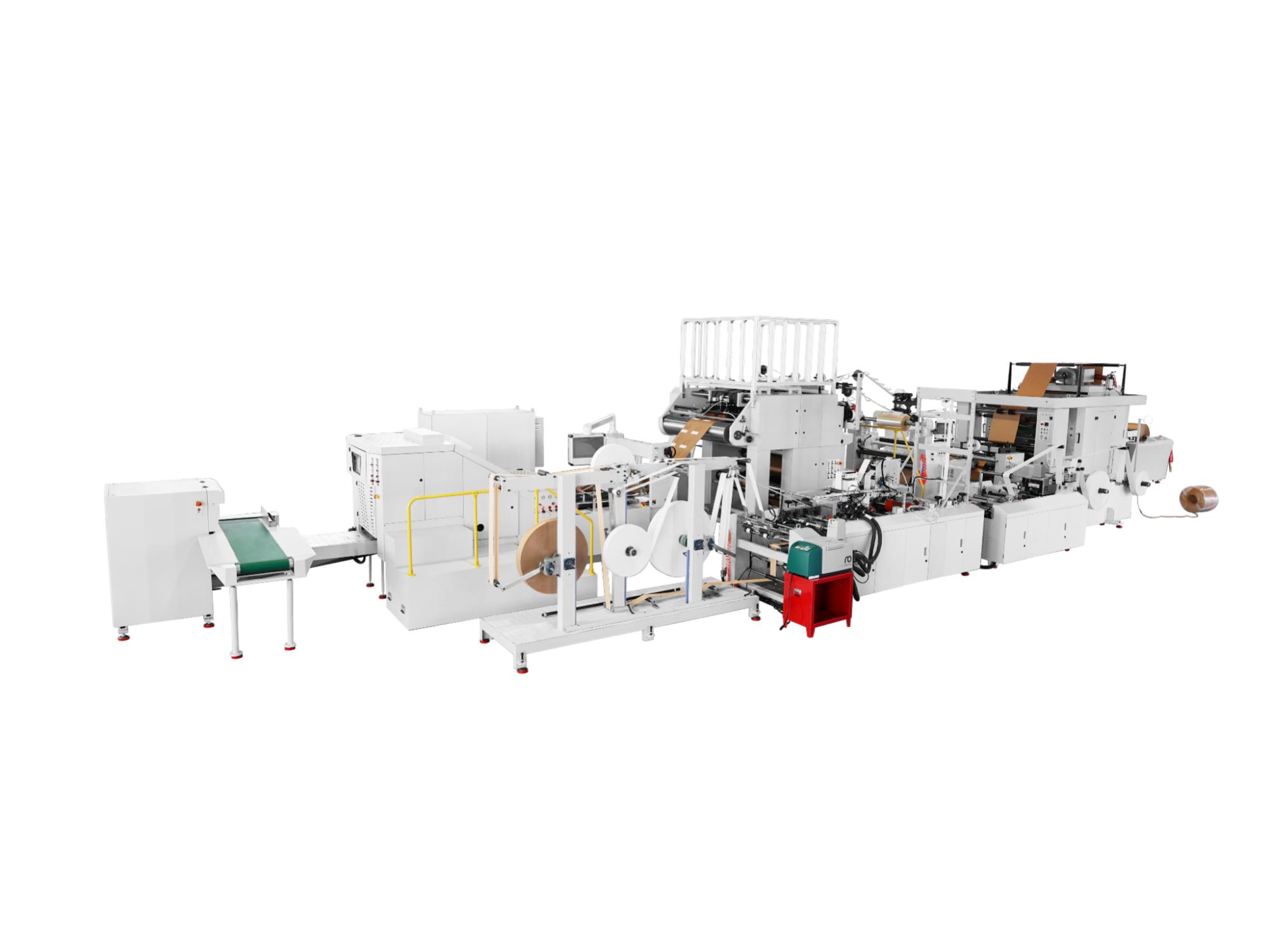 RZFD-450ATF圓扁一體手柄方底紙袋機