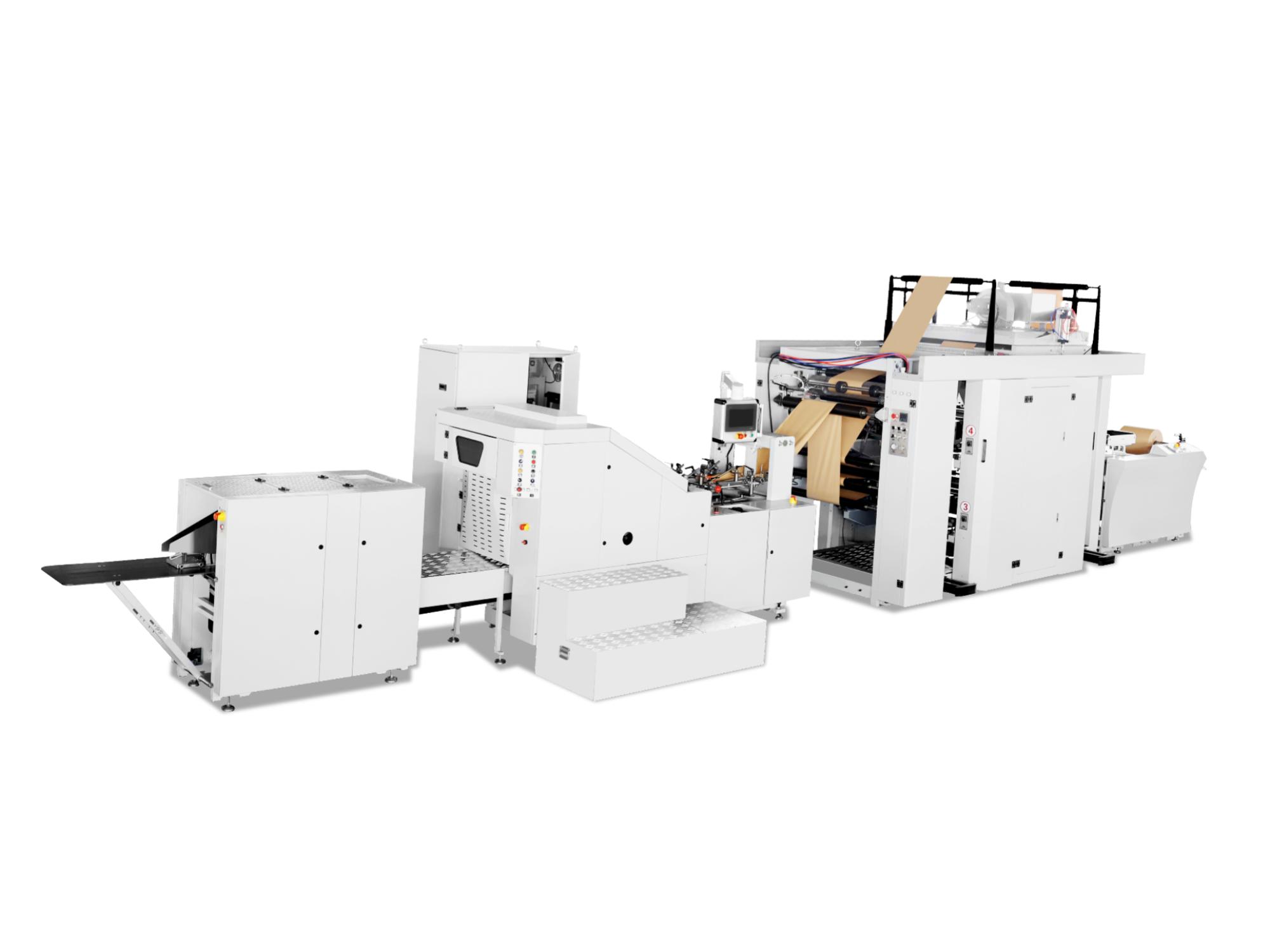 RZFD-190方底連印刷紙袋機