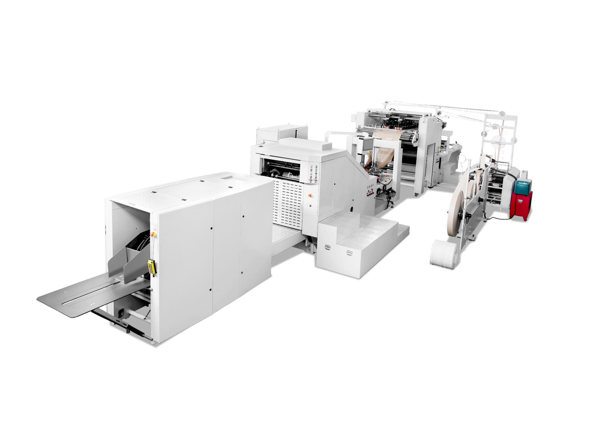 RZFD-550T圓繩手提袋方底紙袋機(jī)，包裝生產(chǎn)的得力助手