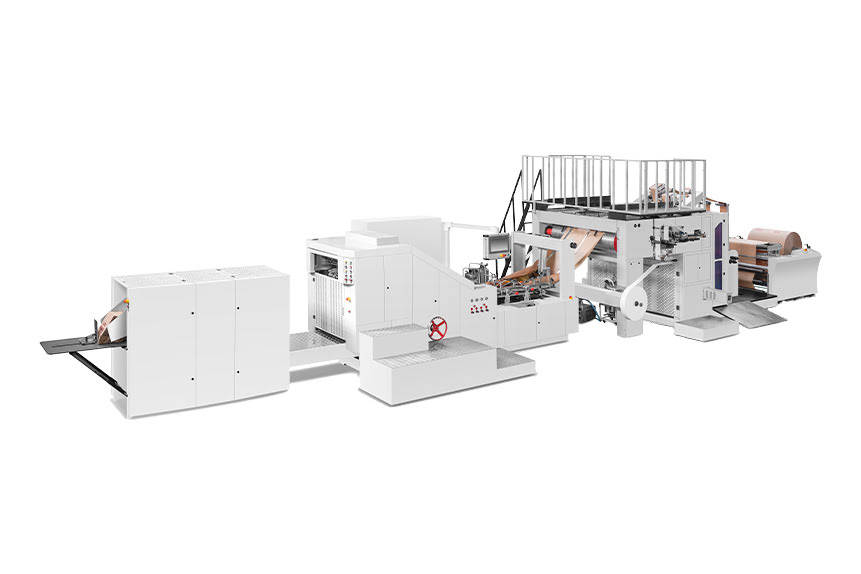 RZFD-450A(IF)扁繩內折方底紙袋機