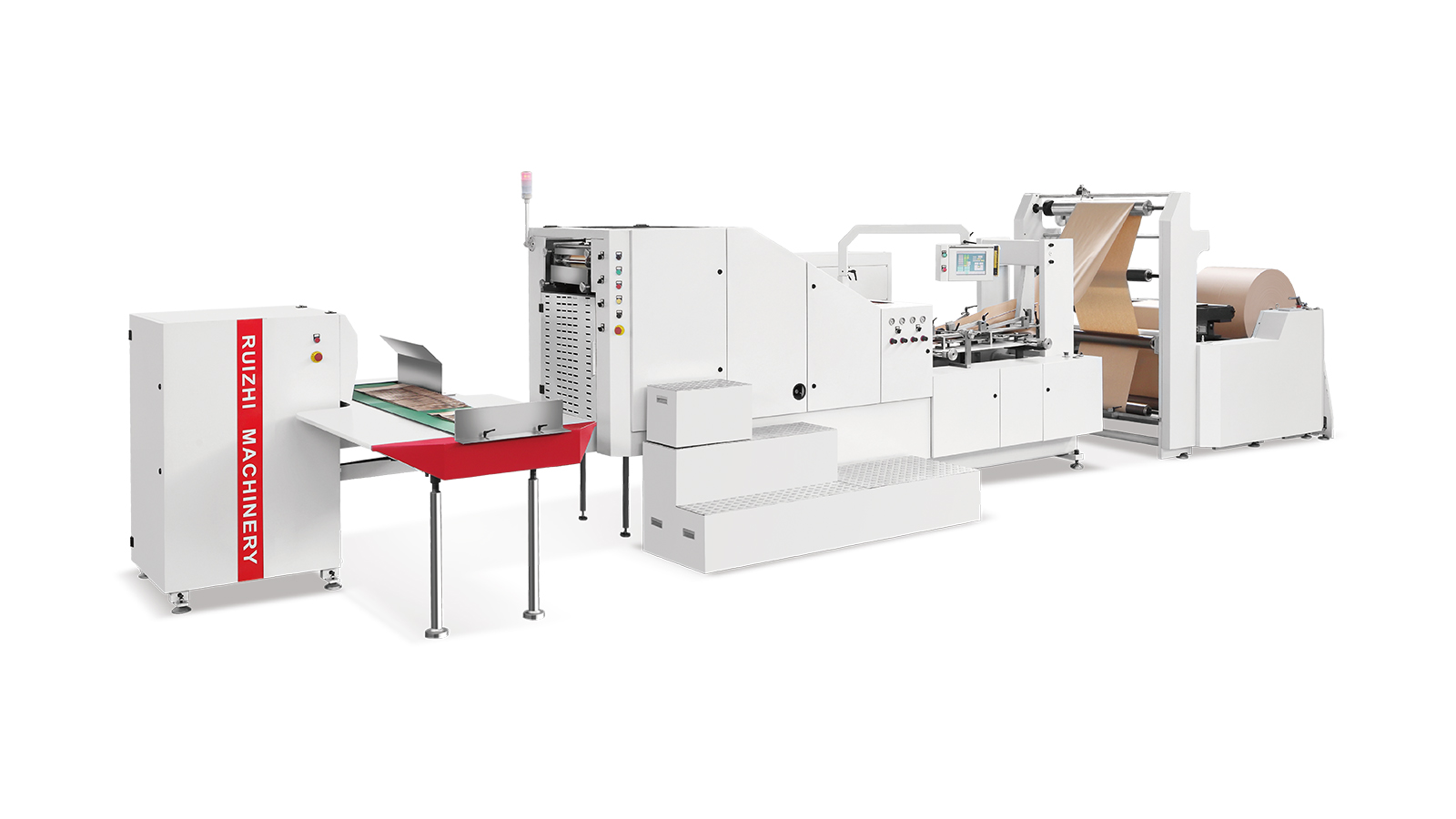 銳志機械RZFD-330全自動高速方底紙袋機:助力環(huán)保解決方案