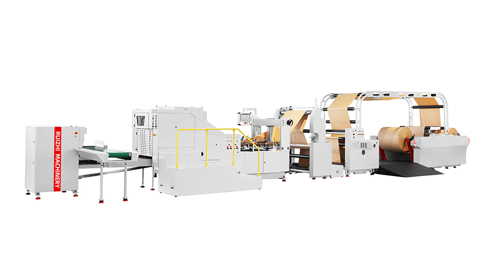 銳志機械RZFD-330(2PLY)全自動高速方底雙層紙袋機:助力環(huán)保解決方案